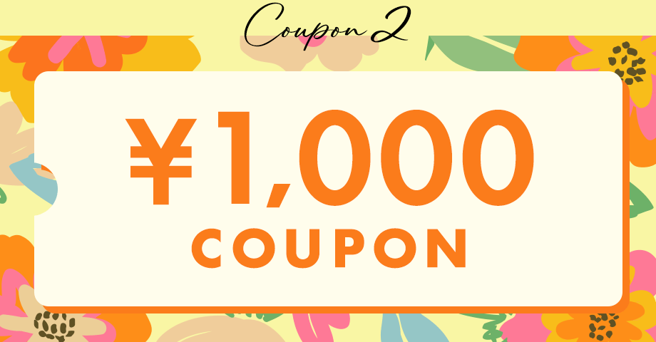 ¥1,000 COUPON