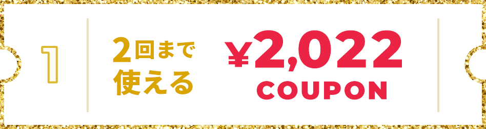 ¥2,022 COUPON