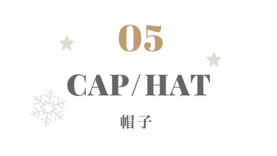 CAP/HAT 帽子